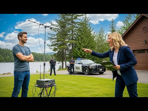 Karen Cut My Internet Line By Accident, So I Set Up a Ham Radio Tower That Jammed Her Garage Door!