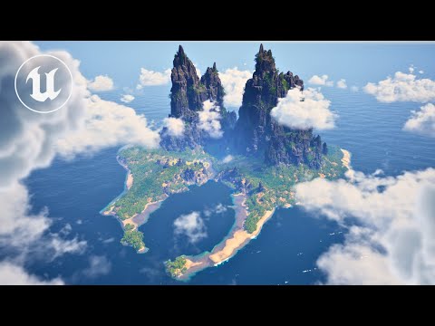 How I Built an Open World Survival Island with Procedural Tools in Unreal Engine 5