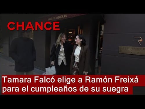 Tamara Falcó confía la celebración del cumpleaños de su suegra, Carolina Molas, a Ramón Freixá
