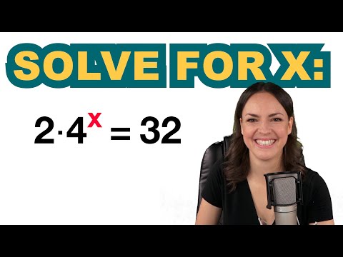 Exponential equations – How to solve them easily