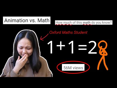 oxford maths student reacts to viral animation vs. math