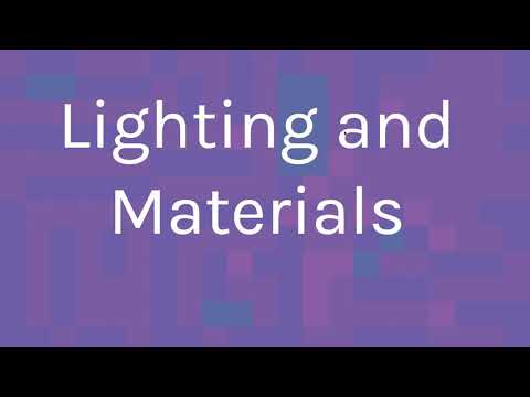 Lighting and Materials with three.js (Part 1) ~ MMP 310