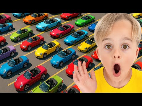 Desafío de 50 coches para niños