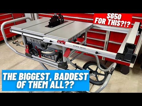 Skilsaw 10 Inch Wormdrive Table Saw || SPT99-11 || Overview | Calibration | Review