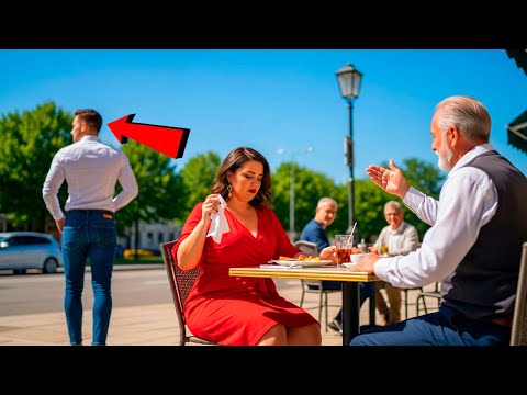 Chica pobre fue rechazada en una cita por gorda - hasta que un abuelo viudo de al lado se acercó