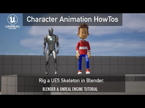 How To Rig a UE5 Skeleton in Blender