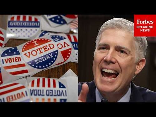 'Is That Official Enough For You?': Neil Gorsuch Lays Into Attorney Over Mail-In Ballot Verification