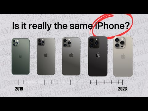 Why the iPhone doesn't change much over the years