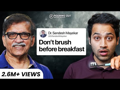 Mouth Cancer, Teeth Brushing, Bad Breath, Cavity & Oral Health - Celebrity Dentist |FO177Raj Shamani