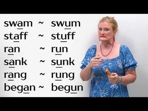 “AH” or “UH”? Say These 10 Common Verbs CORRECTLY