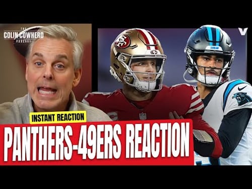 Panthers-49ers Reaction: Brock Purdy & Bryce Young struggle on MNF | Colin Cowherd NFL