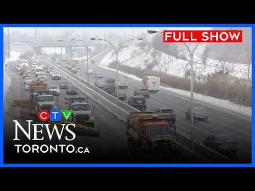 Severe icy storm causes slippery conditions for commuters | CTV News Toronto at Six for Feb.18, 2026