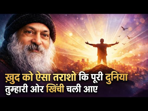ख़ुद को ऐसा तराशो कि पूरी दुनिया तुम्हारी ओर खिंची चली आए | Osho Hindi Speech #osho