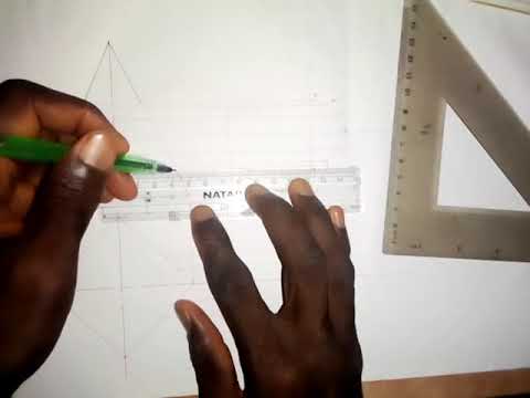Intersection of a Square Pyramid and a Cylinder
