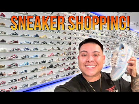 SNEAKER SHOPPING IN LAS VEGAS!