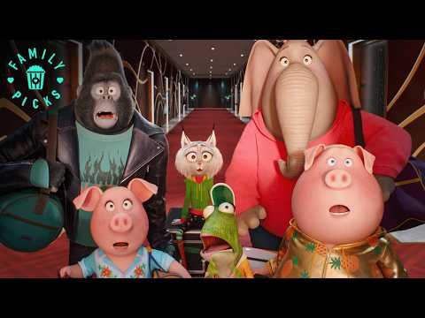 The Crew Escapes Jimmy Crystal’s Tower | Sing 2