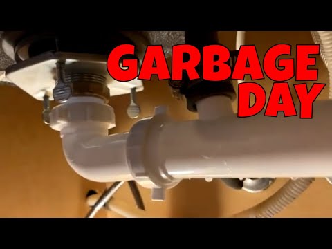 HOW TO REMOVE OLD GARBAGE DISPOSAL AND REPLUMB BACK YOUR KITCHEN DRAIN