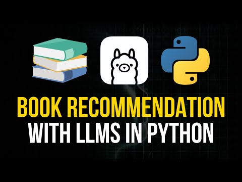 Book Recommendation System in Python with LLMs