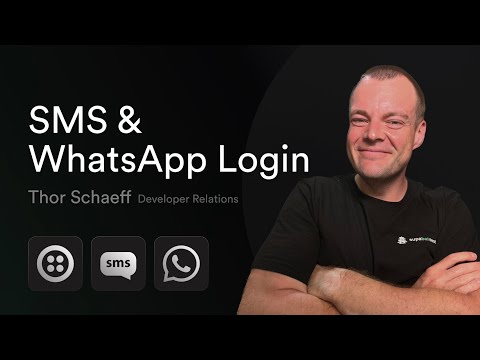Passwordless OTP Auth with SMS & WhatsApp with Twilio Verify