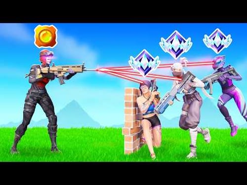 1 Bronze HACKER vs 3 Unreal