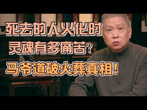 死去的人火化時,靈魂有多痛苦?馬爺一番話道破火葬真相,聽完大吃一驚! #圓桌派#窦文涛#观复嘟嘟#马未都