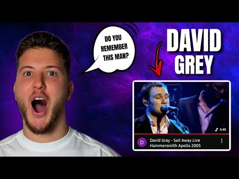 Musician REACTS To SAIL AWAY By DAVID GRAY!