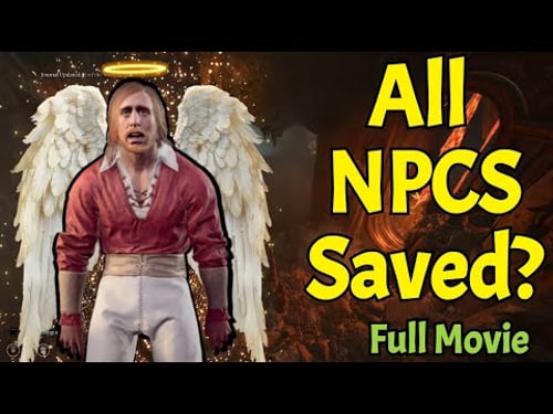 Can You Save Every NPC in Baldur's Gate 3? (Full Movie)