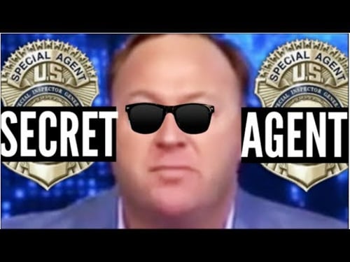 Alex Jones - 'I'm A Secret Agent' (REMIX)