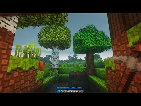 Minecraft in a Thunderstorm Pt. II + 2 Hours + No Talking/Commentary + ASMR