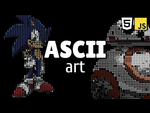 ASCII Art with Vanilla JavaScript