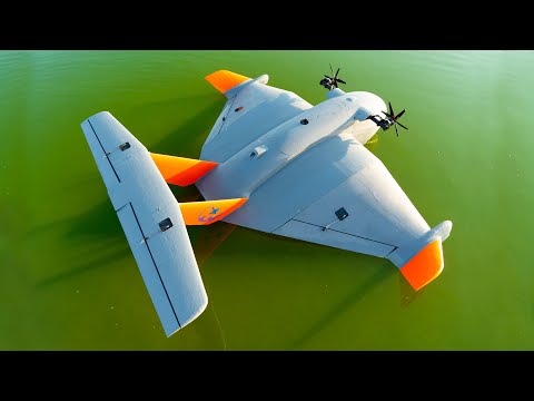 Huge R/C Seaplane