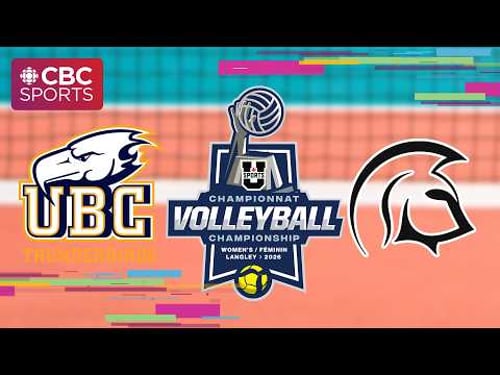 U Sports Women's Volleyball Championship: UBC Thunderbirds (5) vs. Trinity Western Spartans (4) - QF