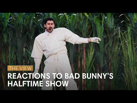 Reactions to Bad Bunny's Halftime Show | The View