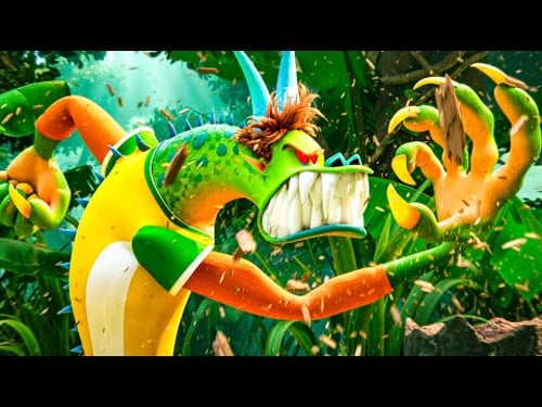 Johnny and Dracula's Jungle Adventure in HOTEL TRANSYLVANIA 4 & More Funny Movie Scenes 👀😂