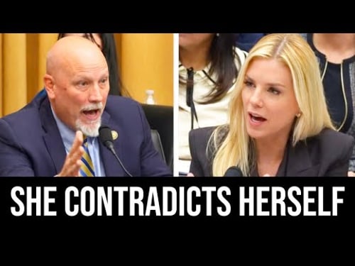 Pam Bondi Tells Congress The OPPOSITE Of What Her Deputy Said On CNN