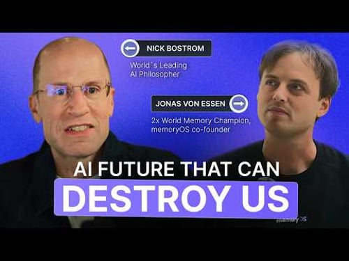 AI FUTURE THAT CAN DESTROY US | Superintelligence Is Getting Closer — Nick Bostrom × Jonas von Essen
