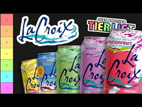 Every La Croix Flavor Ranked | Just Another Tier List