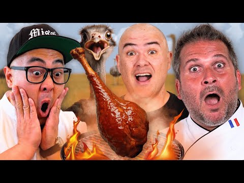 Cook a WHOLE Ostrich?! @Guga Foods is INSANE! SYWGF EP. 76