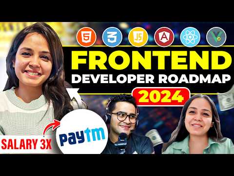 How to Get Hired as Frontend Developer in 2024 - Learn Web Development Step by Step Roadmap 2024