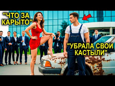 "Junk," Said the Millionaire About the Single Father's Mustang... and Fell Silent When the Tachom...