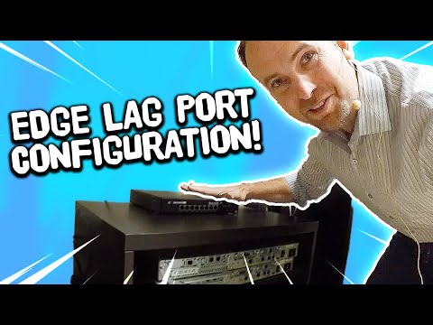 Configure Edge LAG/Etherchannel to Ubiquiti Switch! Ep.13: Real-World Business Switch Network Build