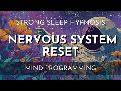 Sleep Hypnosis for Nervous System Reset Black Screen
