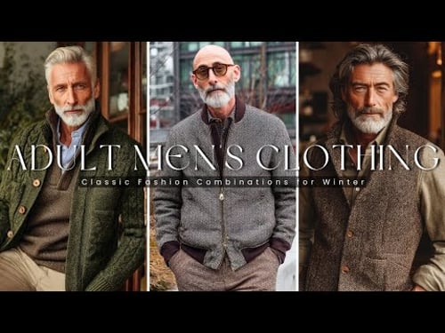 20 Classic Outfit Combinations for Winter | Older Men’s fashion