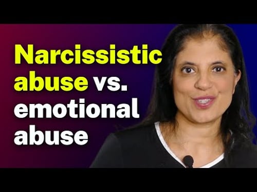 Narcissistic abuse vs. emotional abuse