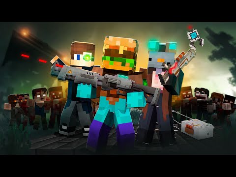 МАЙНКРАФТ, НО ТЕХНОЛОГИИ ПРОТИВ ЗОМБИ!