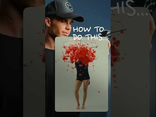 How to create this eye-catching outfit change transition 🎥 #howto #transition #tutorial #vfx #bts