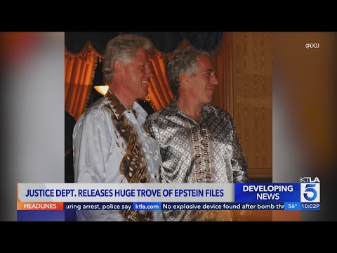Never-before-seen Epstein photos released in DOJ document trove