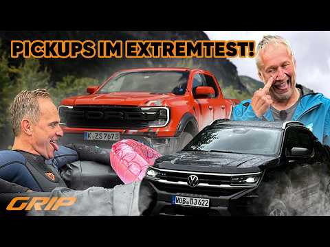 Pickups, die krassen Multitools auf RΓ€dern: VW Amarok π Ford Ranger I GRIP