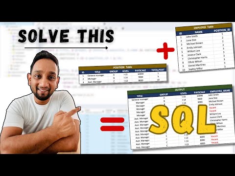 Solving a Real SQL Interview Problem | Job Vacancies SQL Query