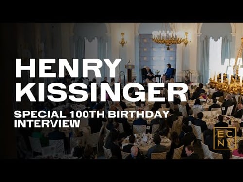Special Interview | Henry Kissinger Joins the Club on his 100th Birthday